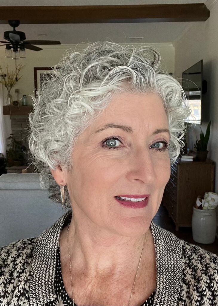 Curly Hairstyles For Women Over 50 25
