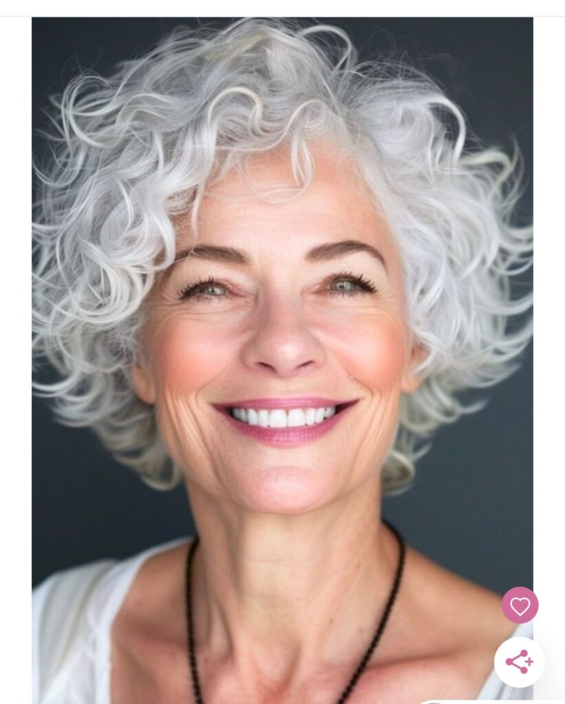 Curly Hairstyles For Women Over 50 28