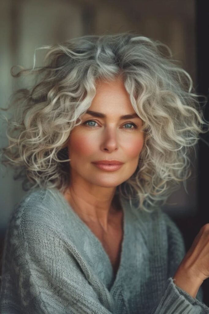 Curly Hairstyles For Women Over 50 29