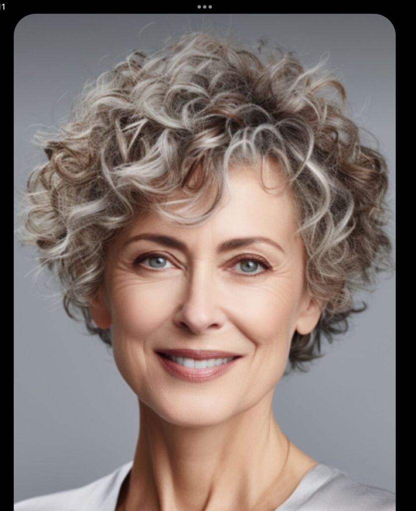 Curly Hairstyles For Women Over 50 35