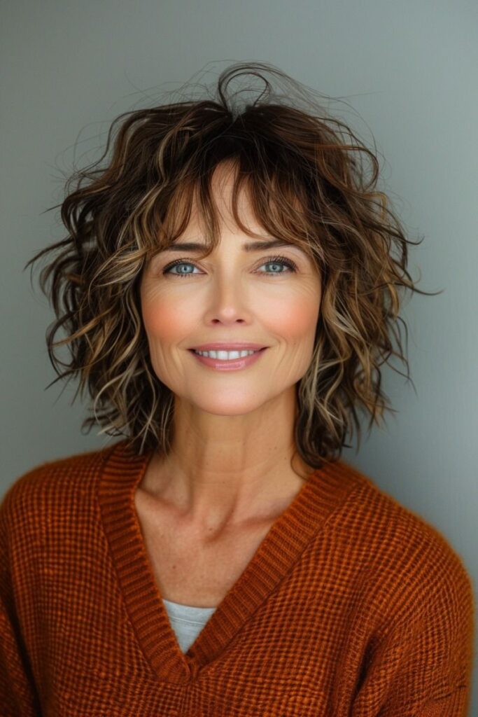 Curly Hairstyles For Women Over 50