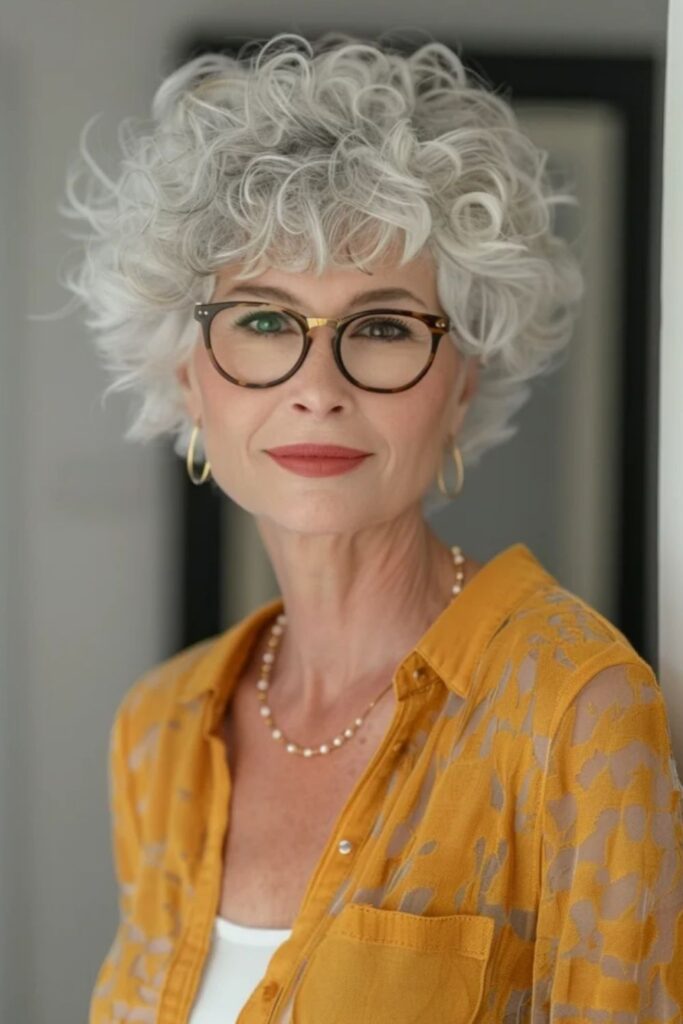 Curly Hairstyles For Women Over 50 42