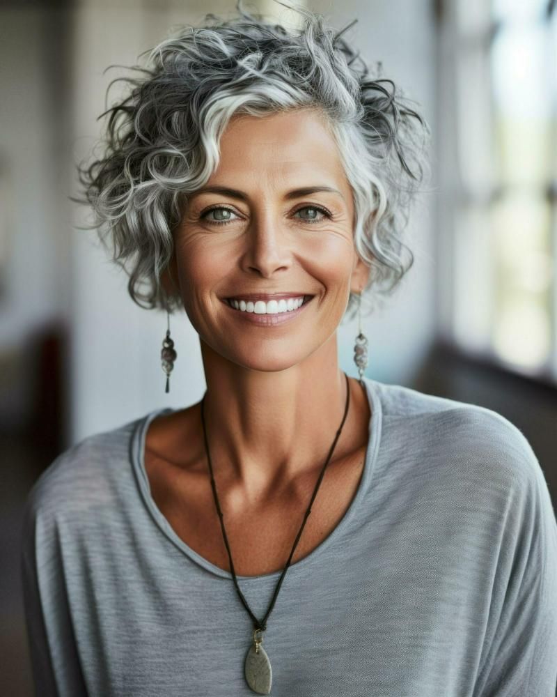 Curly Hairstyles For Women Over 50 51