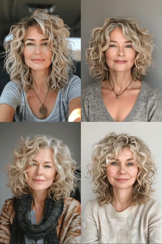 Curly Hairstyles For Women Over 50 54