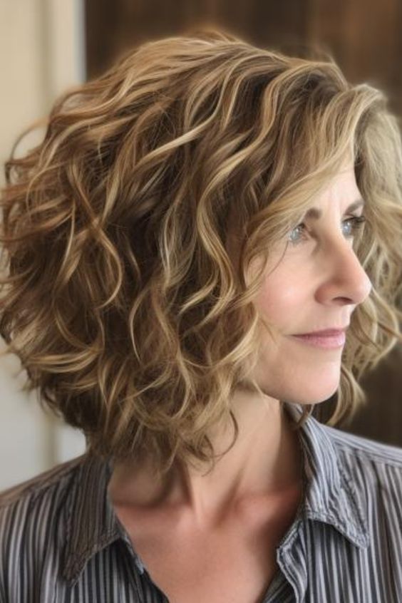 Curly Hairstyles For Women Over 50 62