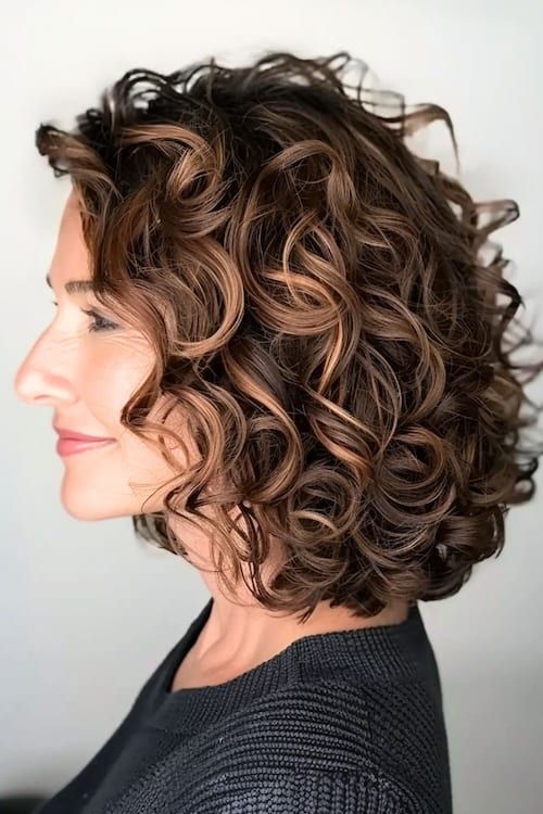 Curly Hairstyles For Women Over 50 65