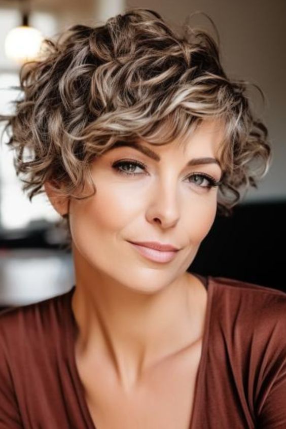 Curly Hairstyles For Women Over 50 70