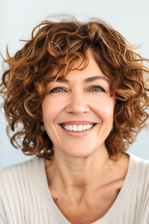 Curly Hairstyles For Women Over 50 76