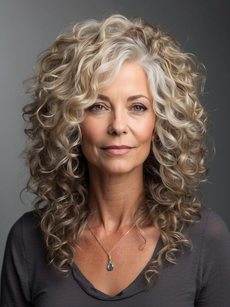 Curly Hairstyles For Women Over 50 8