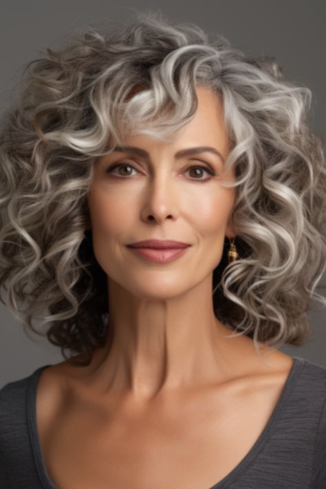 Curly Hairstyles For Women Over 50 87