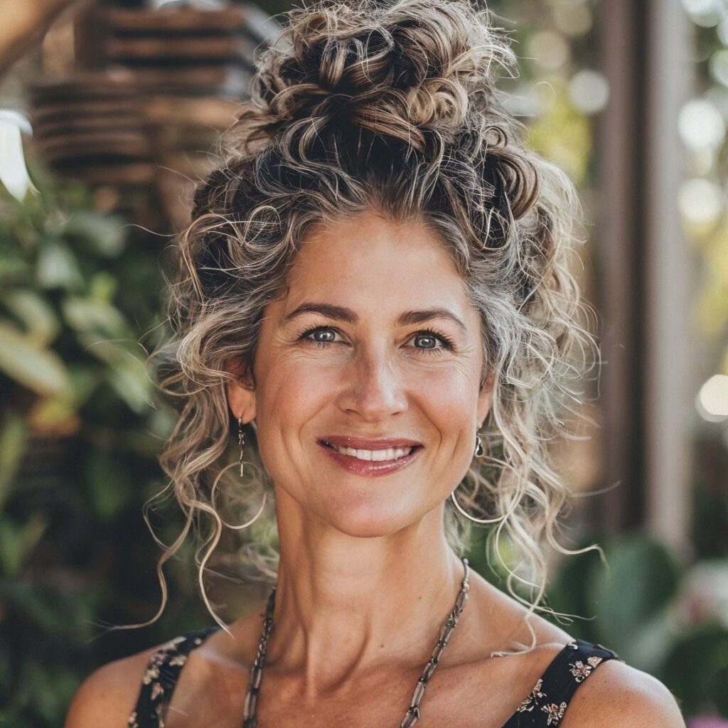 Curly Hairstyles For Women Over 50 9