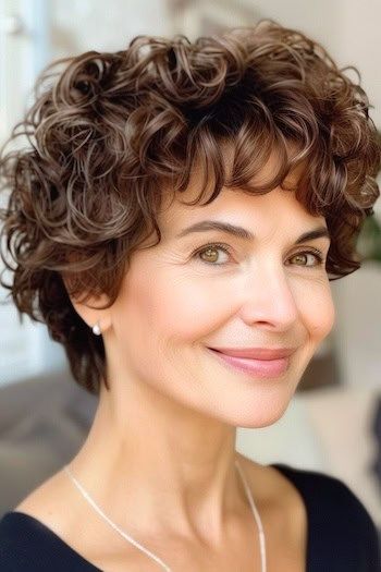 Curly Hairstyles For Women Over 50 91