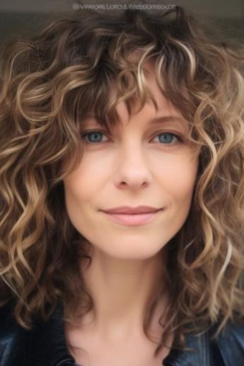Curly Hairstyles For Women Over 50 93
