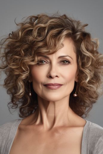 Curly Hairstyles For Women Over 50 94