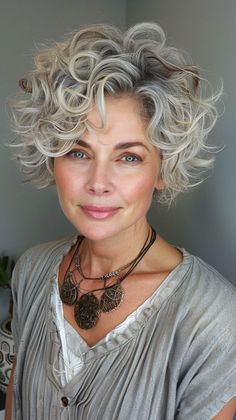 Curly Hairstyles For Women Over 50 95