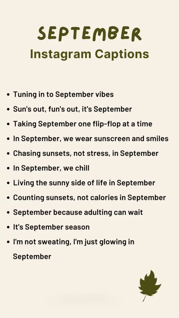 Hello September Quotes