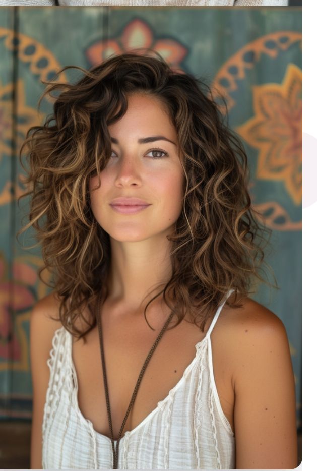 wavy hairstyles for women over 40