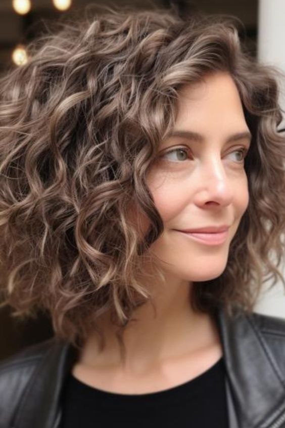 wavy hairstyles for women over 40