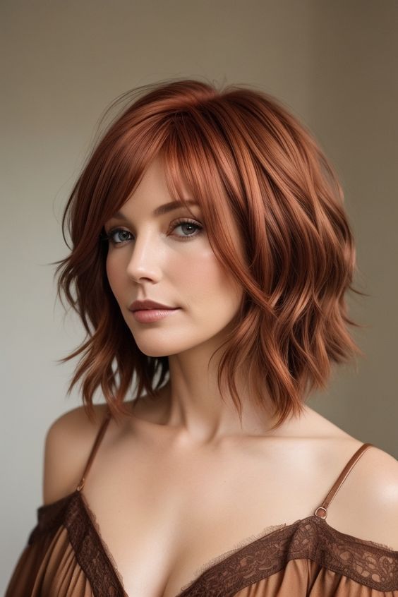 wavy hairstyles for women over 40