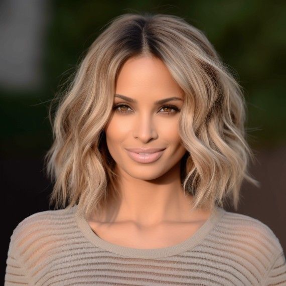 wavy hairstyles for women over 40