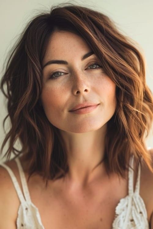 wavy hairstyles for women over 40