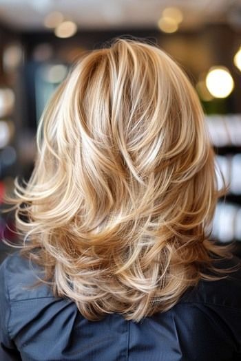 wavy hairstyles for women over 40