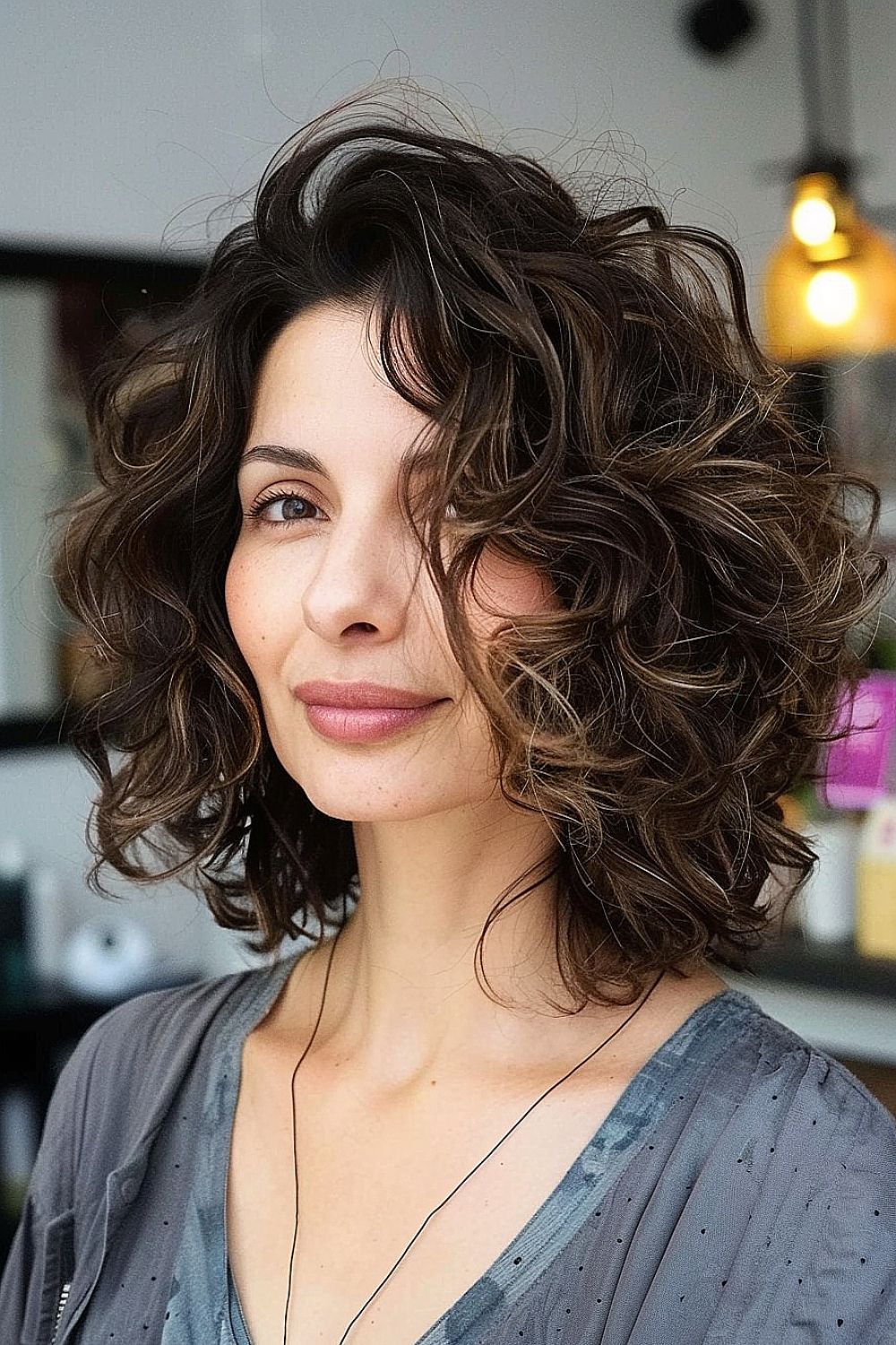 wavy hairstyles for women over 40