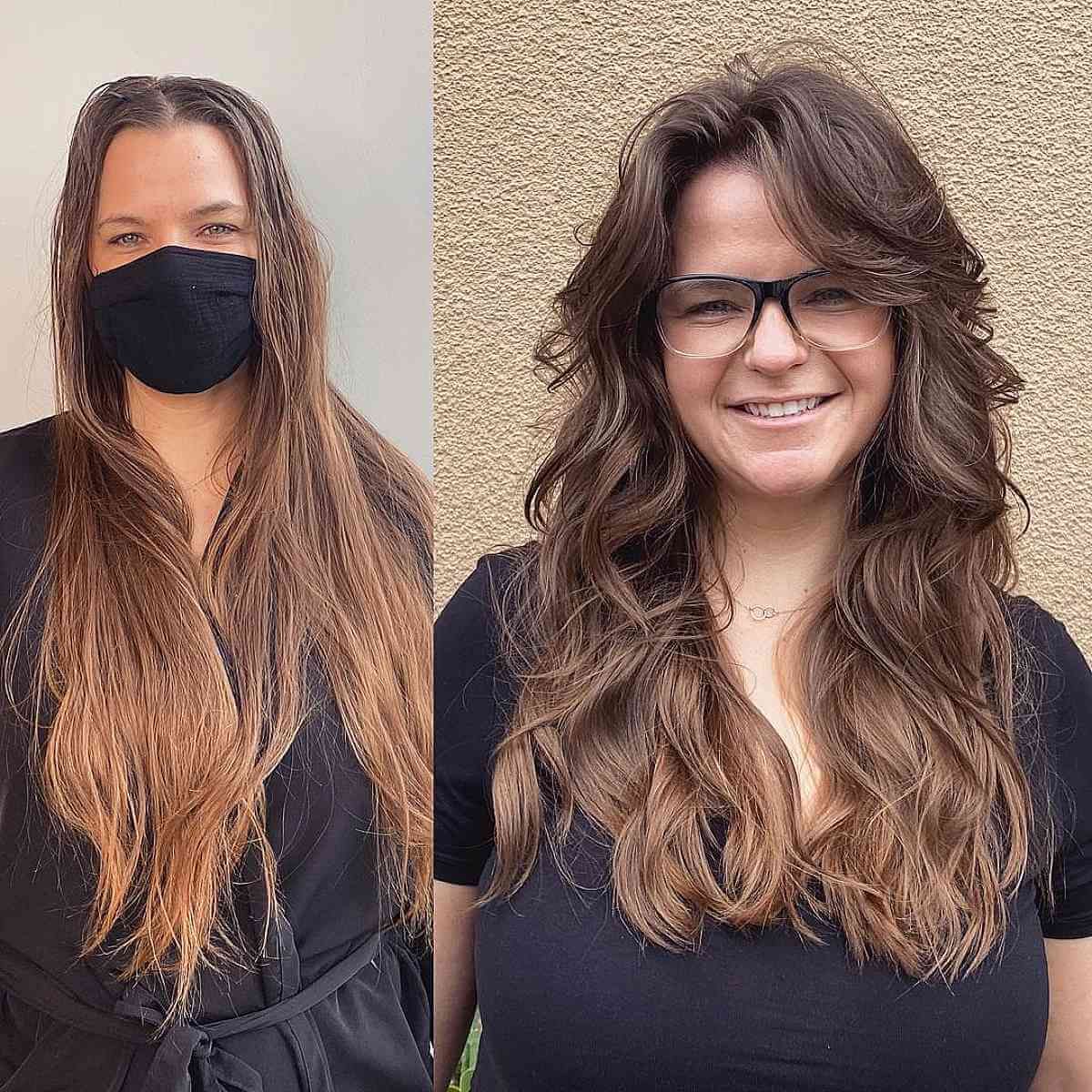 wavy hairstyles for women over 40