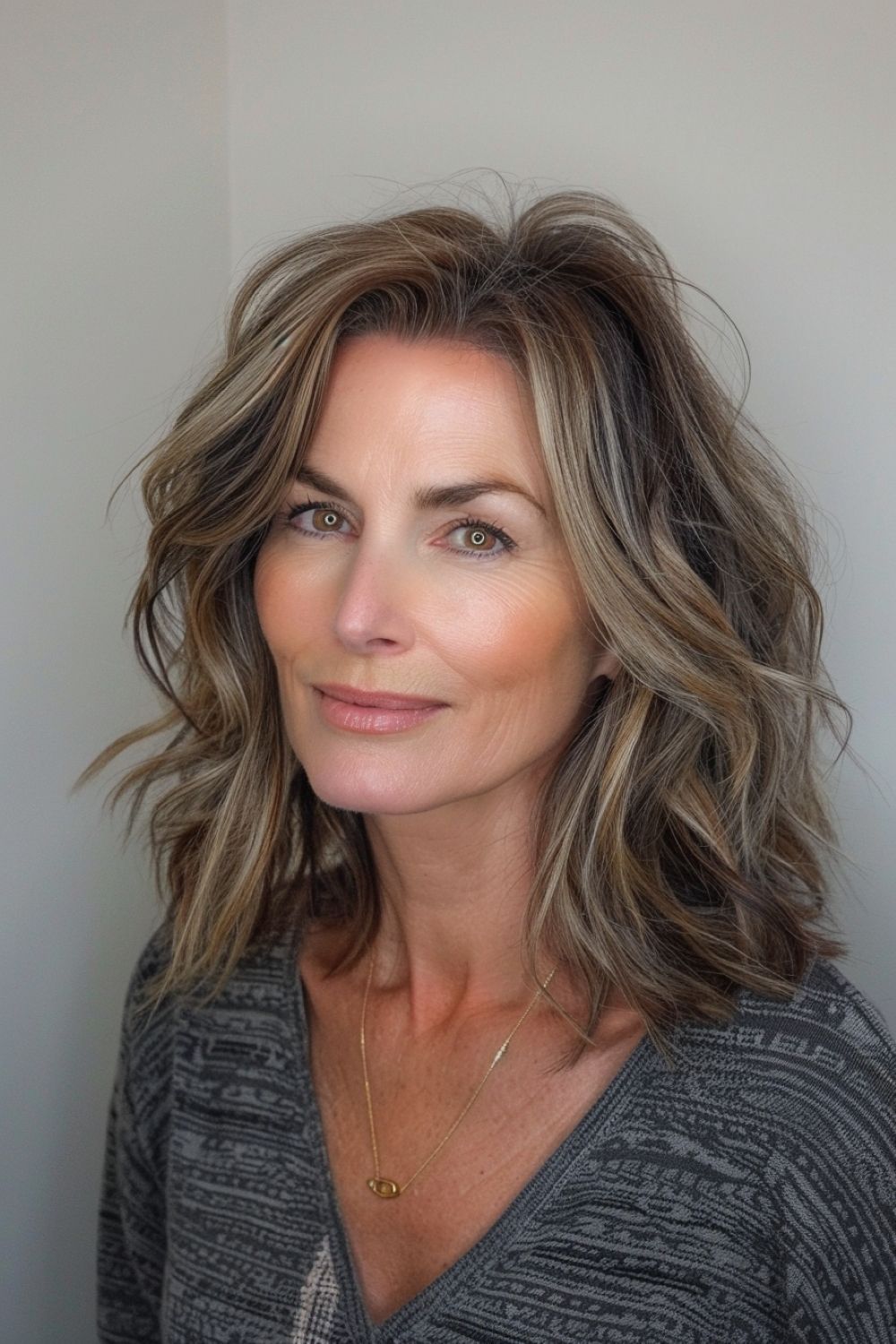 wavy hairstyles for women over 40
