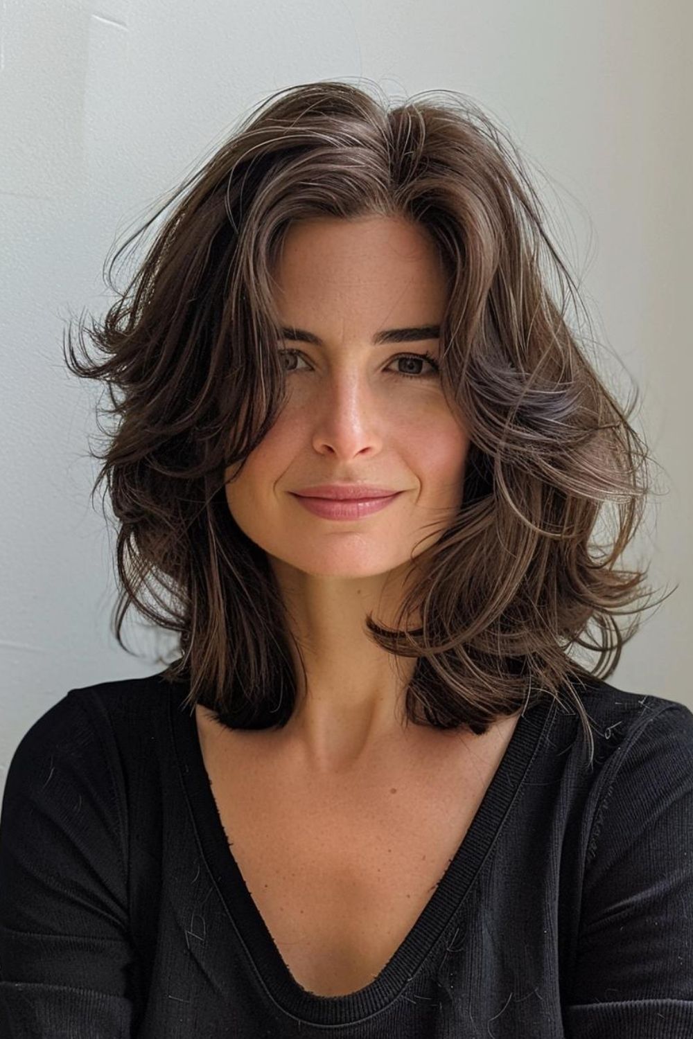 wavy hairstyles for women over 40