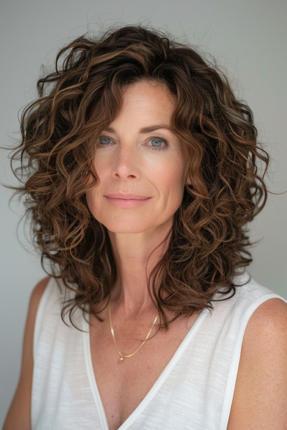 wavy hairstyles for women over 40