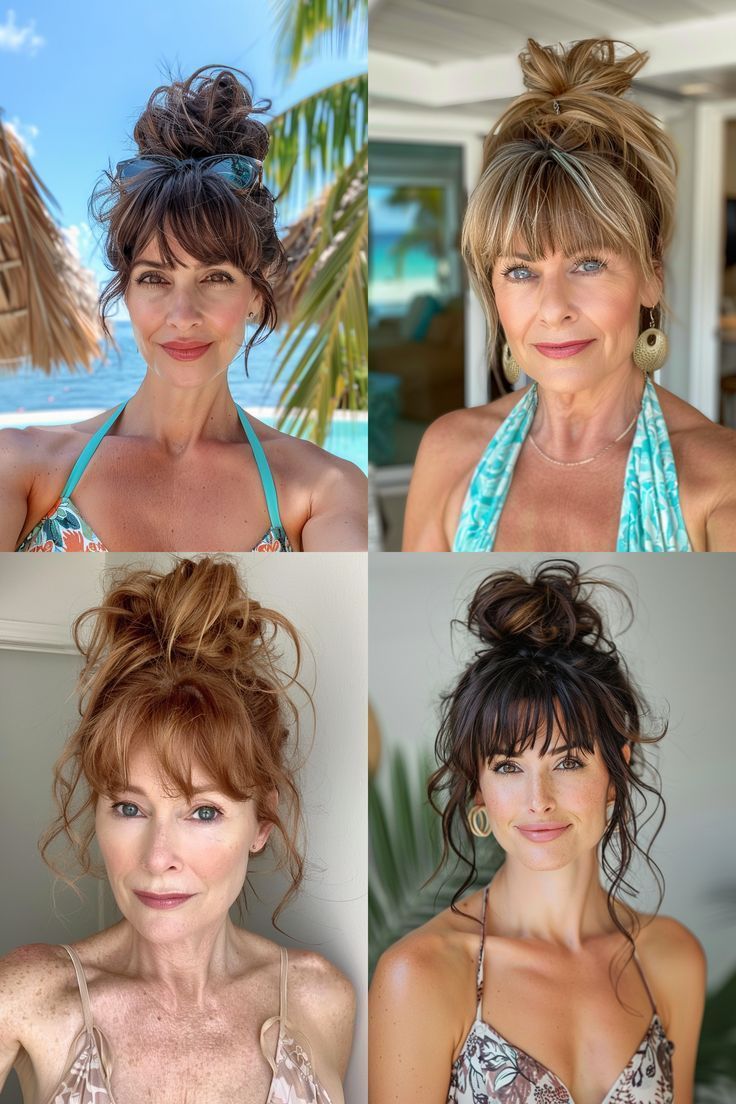 wavy hairstyles for women over 40
