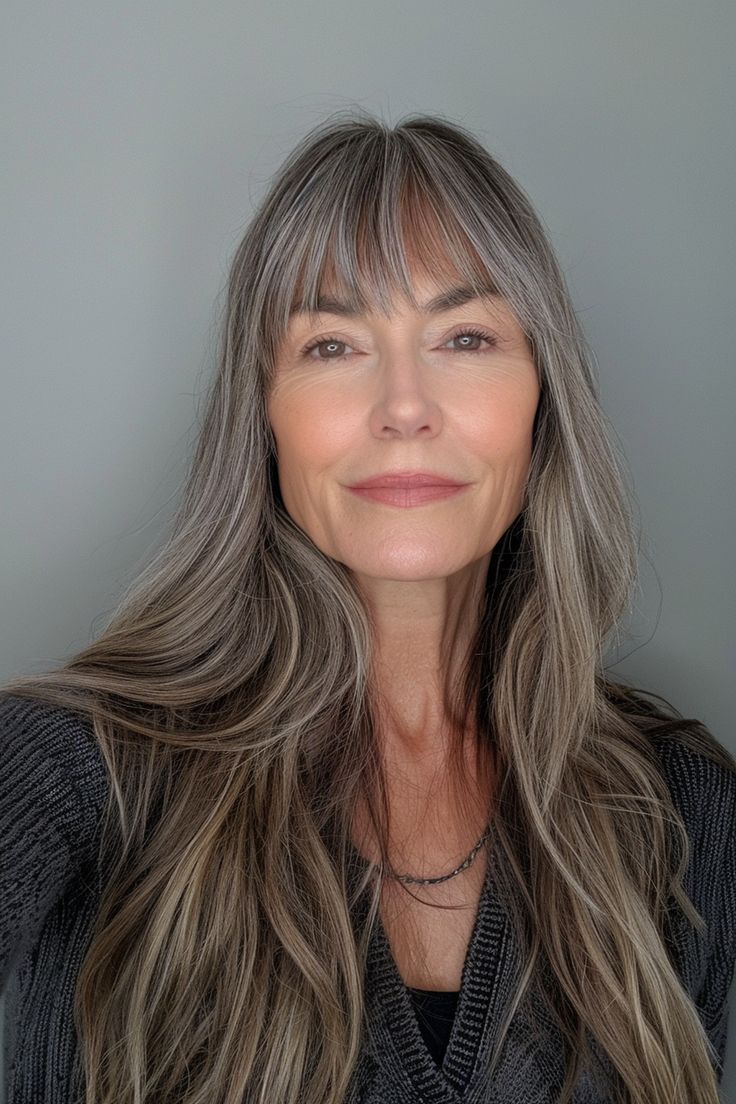 wavy hairstyles for women over 40