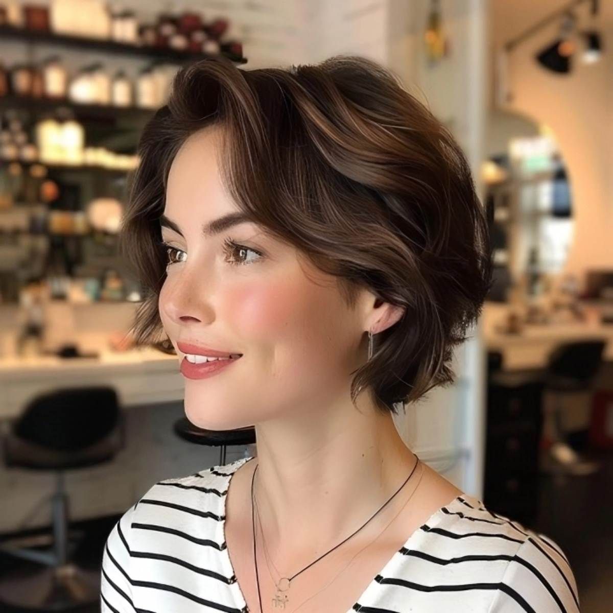 wavy hairstyles for women over 40