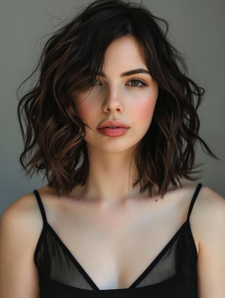 wavy hairstyles for women over 40