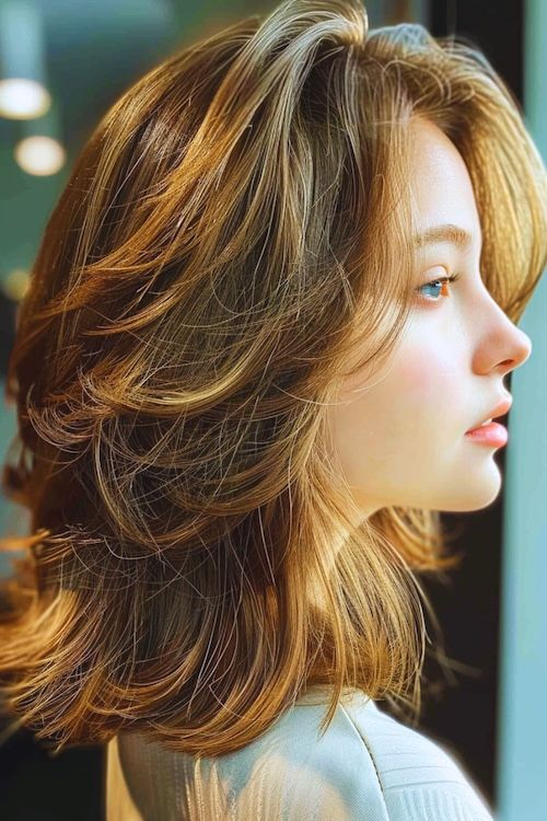 wavy hairstyles for women over 40