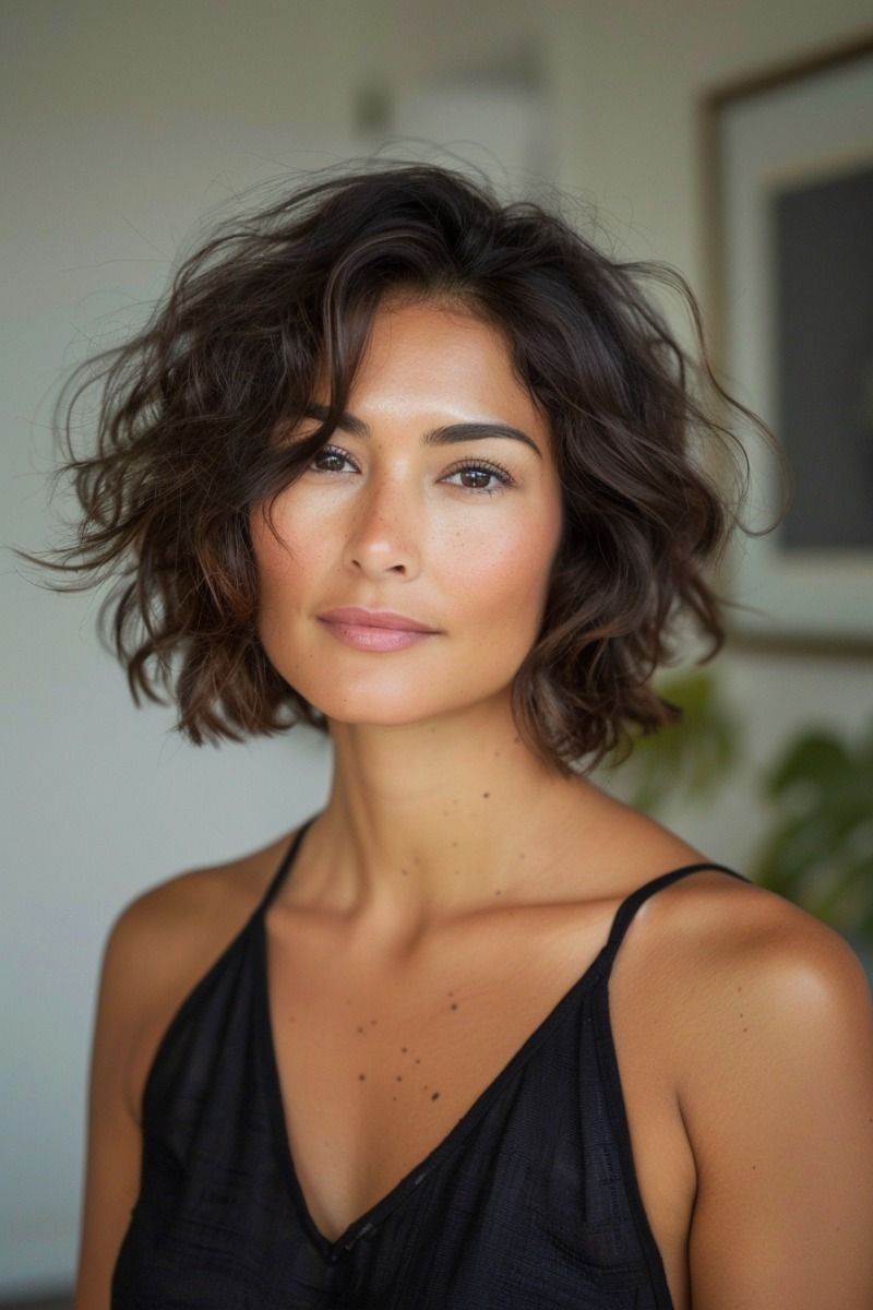 wavy hairstyles for women over 40