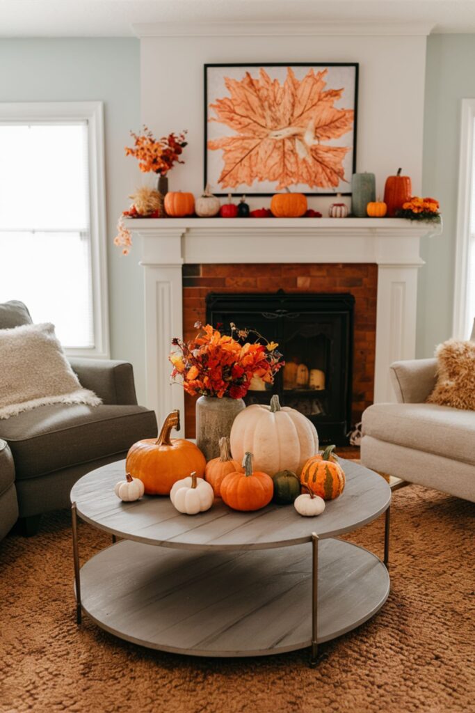 Fall Coffee Table Decor