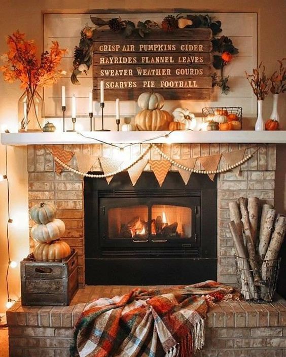 Fall Coffee Table Decor