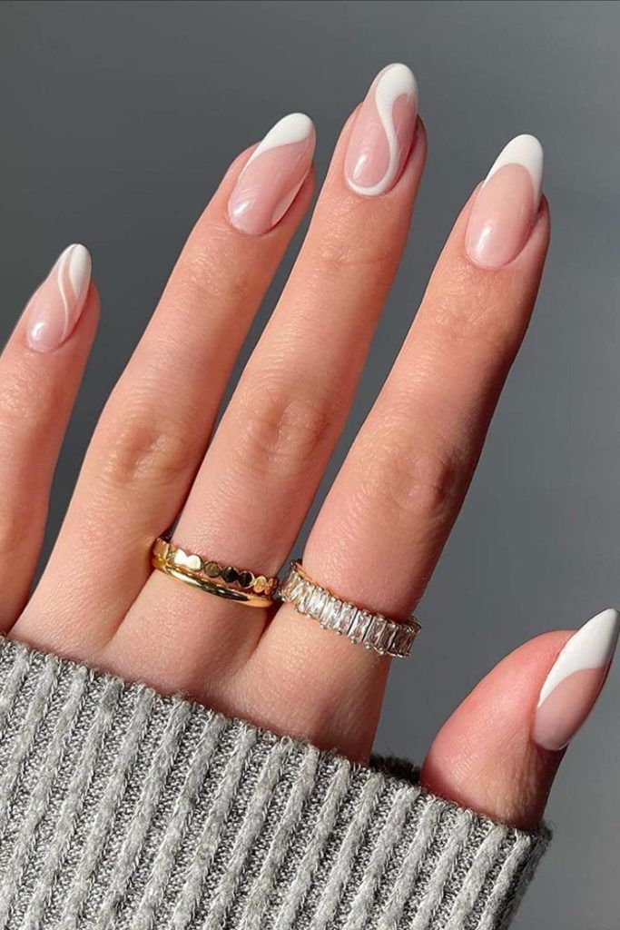 Fall French Nails