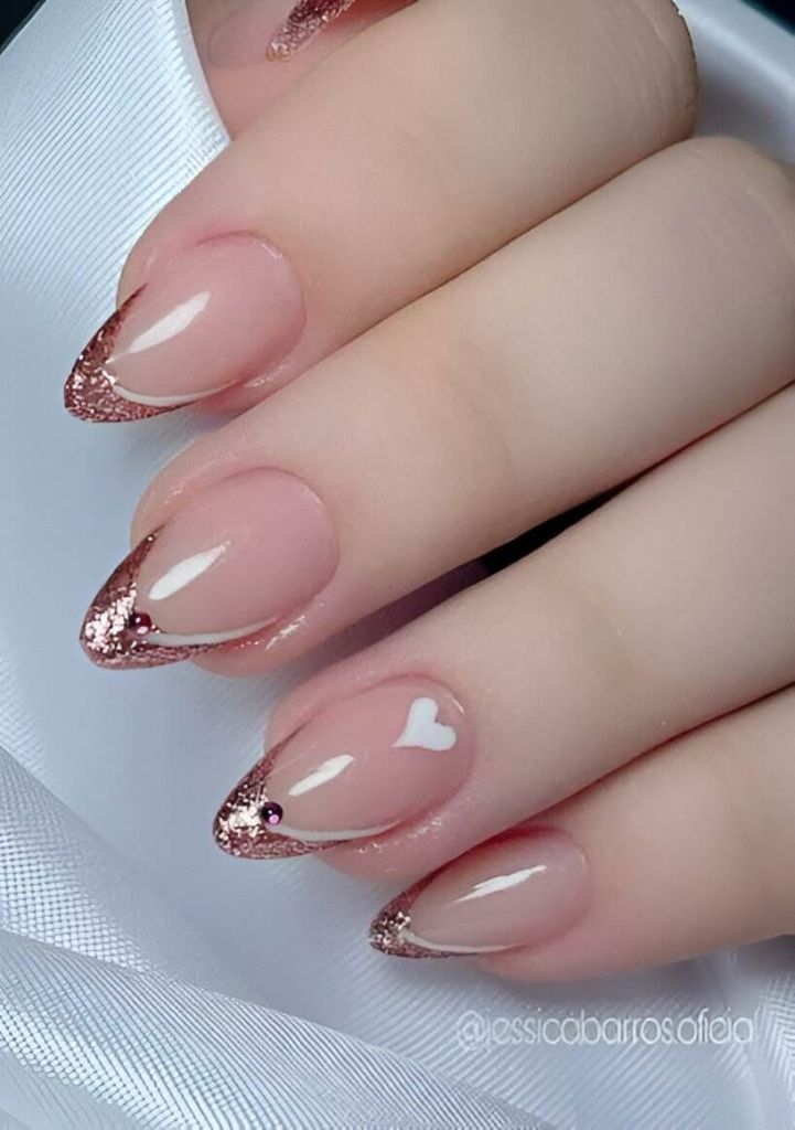 Fall French Nails