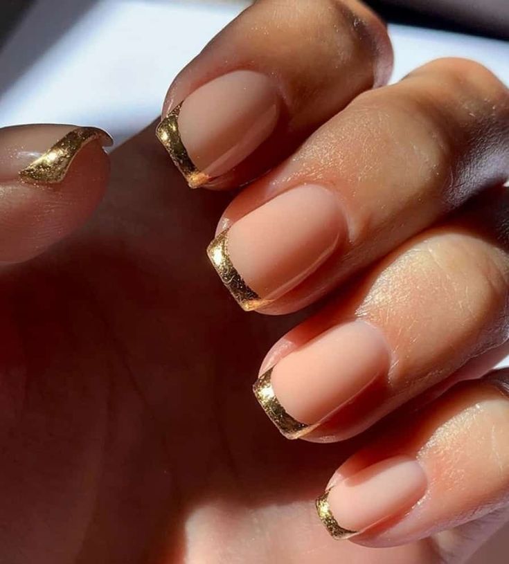 Fall French Nails