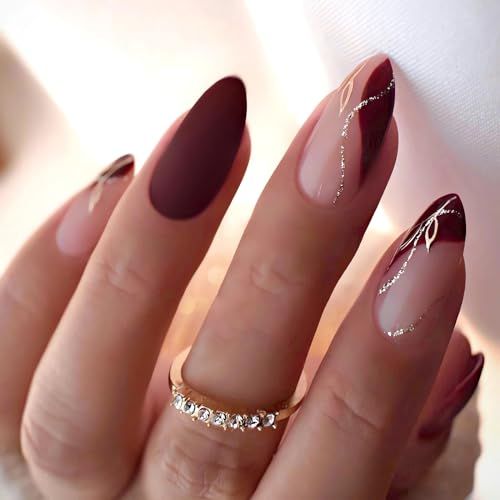 Fall French Nails