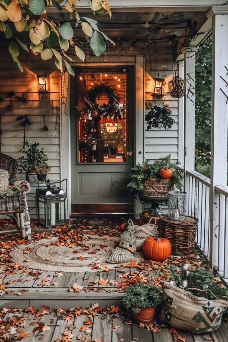 fall front porch decor ideas fall front porch decor ideas