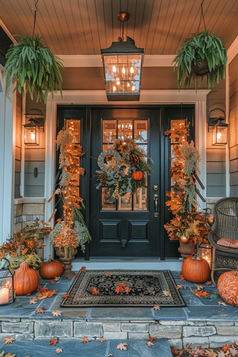 fall front porch decor ideas fall front porch decor ideas
