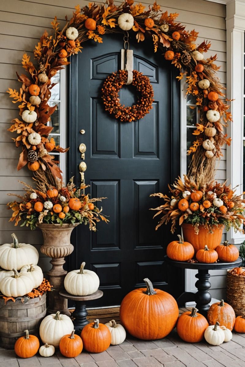 fall front porch decor ideas fall front porch decor ideas