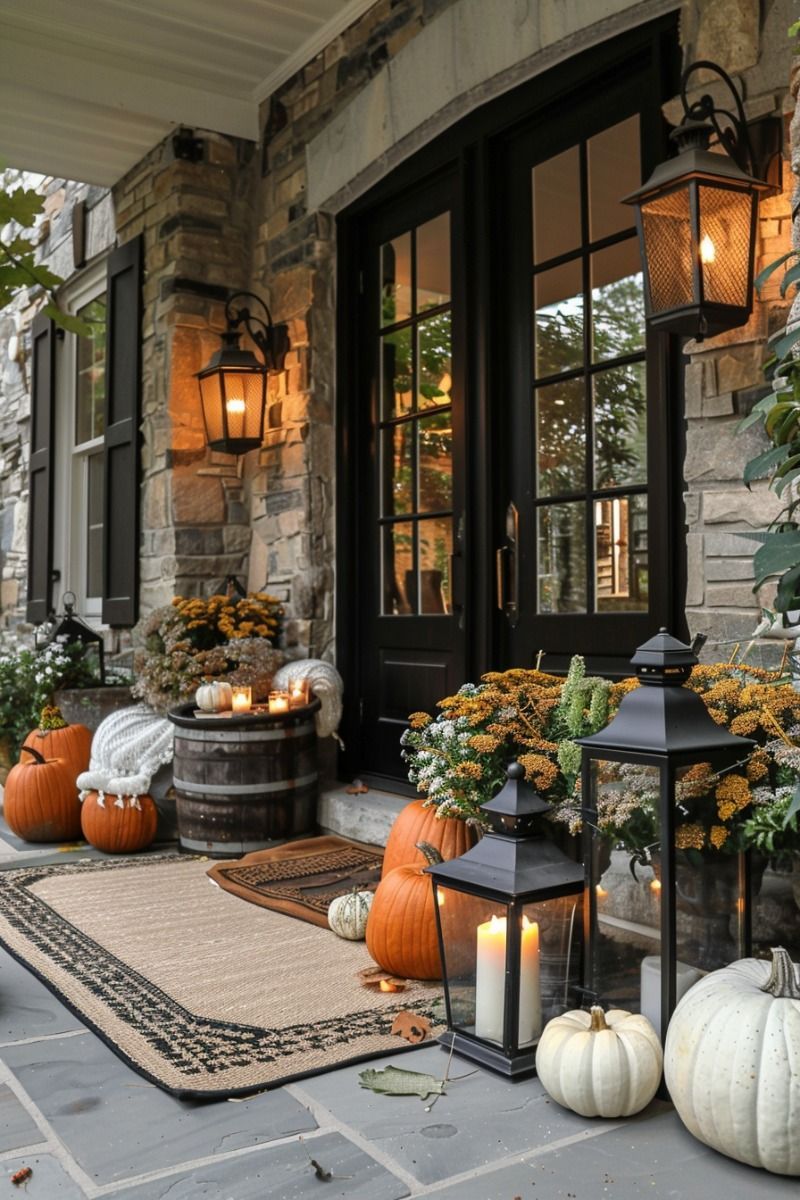 fall front porch decor ideas fall front porch decor ideas