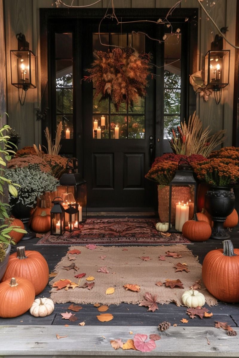 fall front porch decor ideas fall front porch decor ideas
