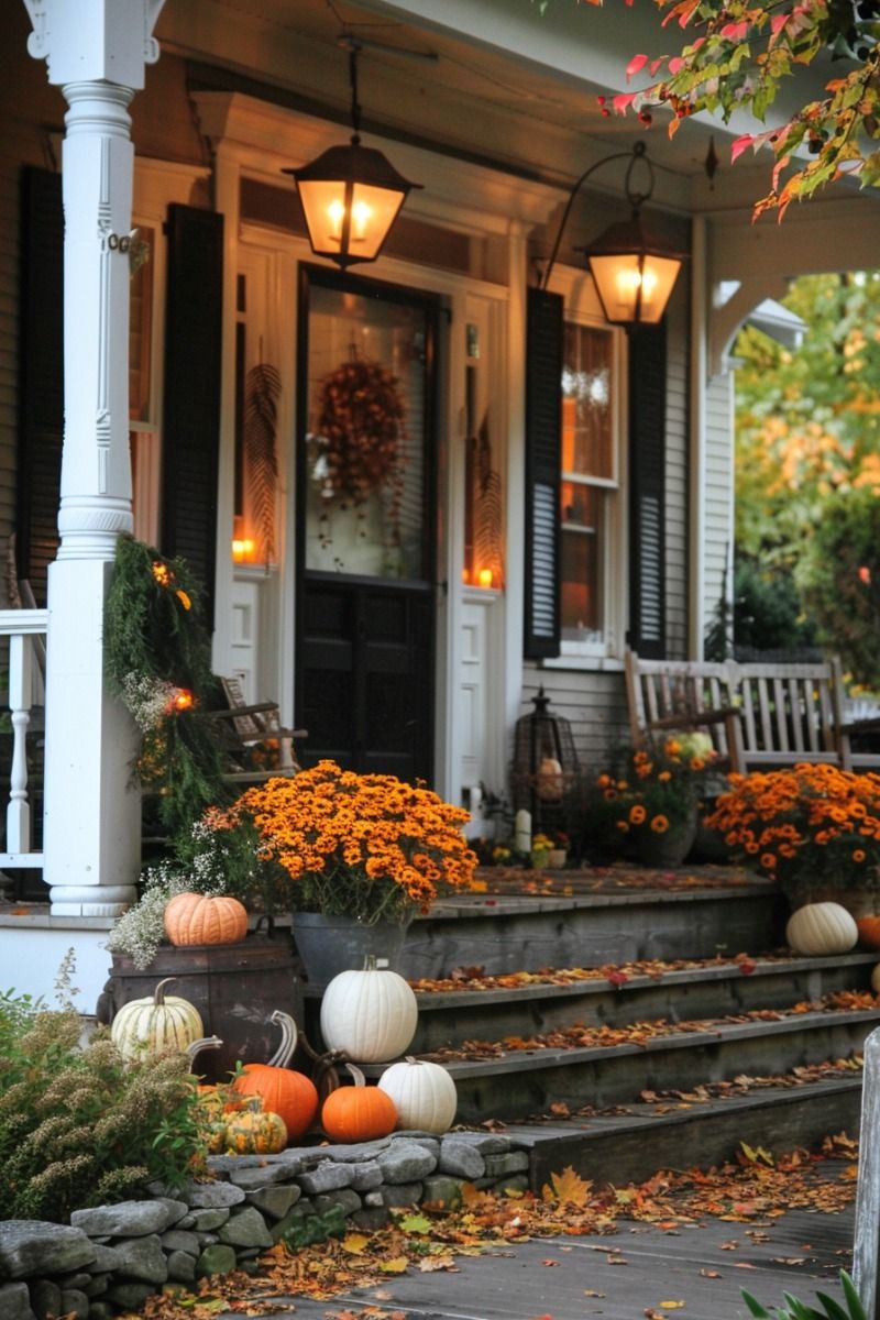 fall front porch decor ideas fall front porch decor ideas
