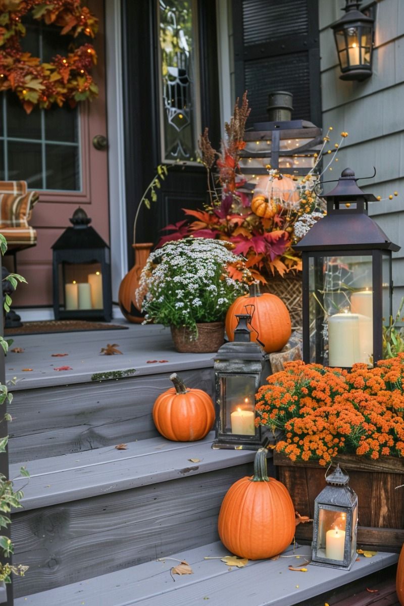 fall front porch decor ideas fall front porch decor ideas